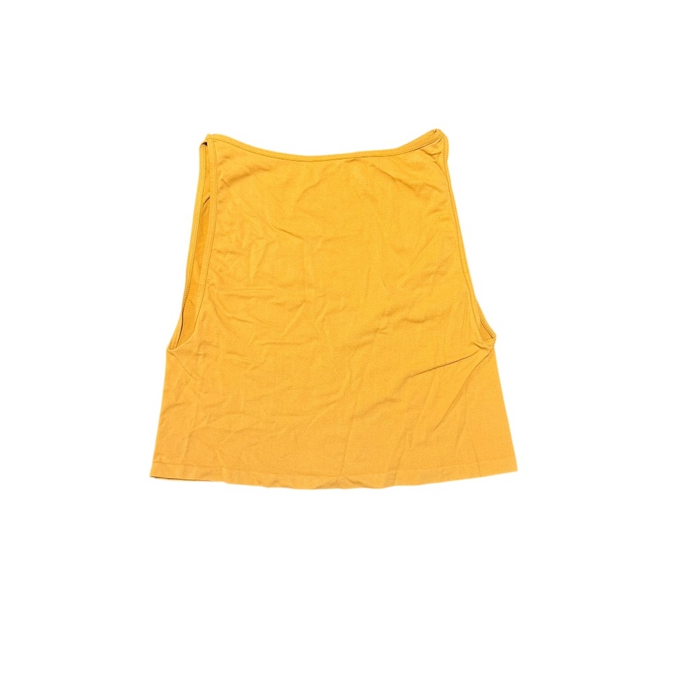 Free People Mustard Yellow Seamless Tube Tank – Size Medium